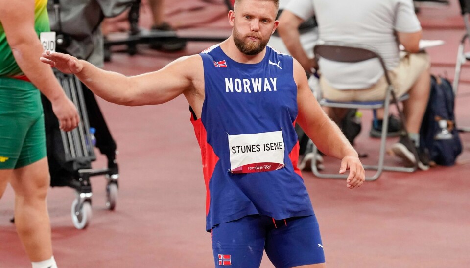 Ola Stunes Isene endte sist i OL-finalen i diskos. Ola Stunes Isene endte sist i OL-finalen i diskos. Foto: Lise Åserud / NTB