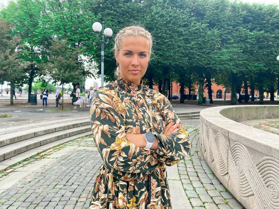 Studentleder ved Norsk sykepleierforbund Edel Marlèn Taraldsen. Studentleder ved Norsk sykepleierforbund Edel Marlèn Taraldsen.