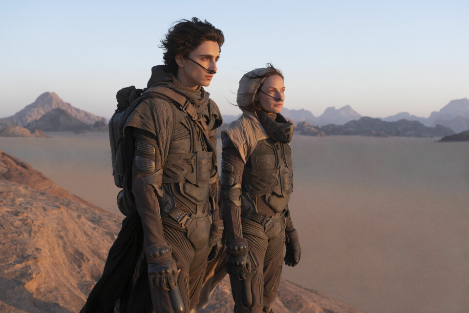 Denis Villeneuves versjon av science fiction-klassikeren «Dune» kommer på kino i september. Samme regissør har også spin off-serien «Dune: The Sisterhood» på gang. Han er også med på TV-dramatiseringen av Jo Nesbøs «Sønnen» som skal komme på HBO Max. Denis Villeneuves versjon av science fiction-klassikeren «Dune» kommer på kino i september. Samme regissør har også spin off-serien «Dune: The Sisterhood» på gang. Han er også med på TV-dramatiseringen av Jo Nesbøs «Sønnen» som skal komme på HBO Max.