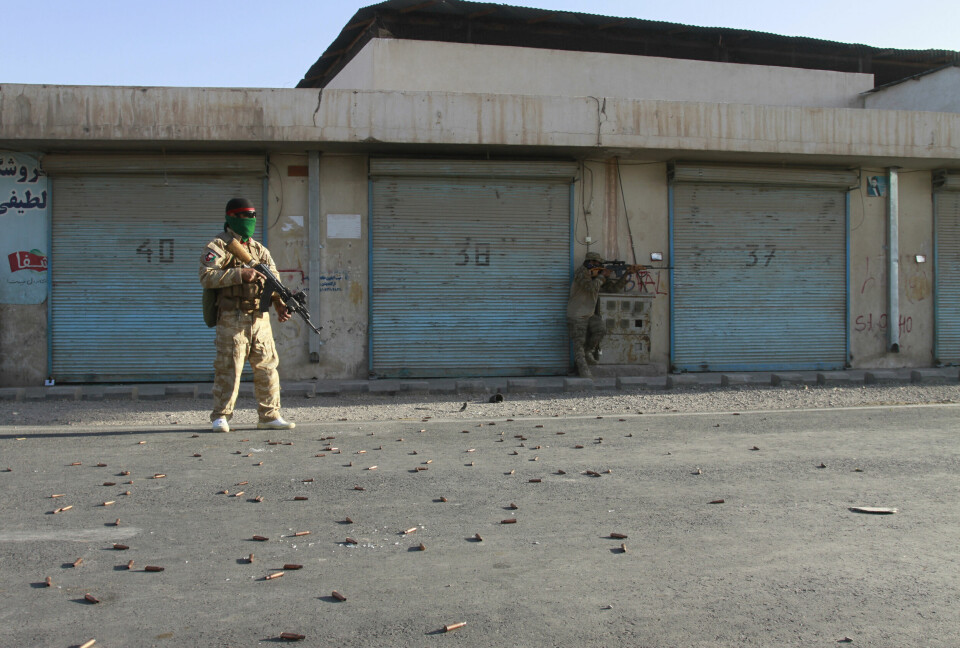 En afghansk soldat i Herat-provinsen, vest for hovedstaden Kabul. Taliban har nærmet seg hovedstaden med stormskritt den siste tiden. En afghansk soldat i Herat-provinsen, vest for hovedstaden Kabul. Taliban har nærmet seg hovedstaden med stormskritt den siste tiden.