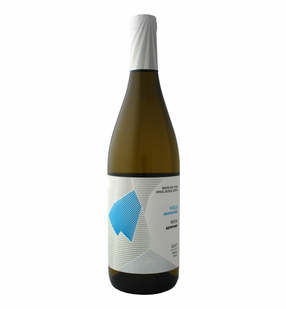 Lyrarakis Assyrtiko Vóila 2020, kr 199,90. Hvitvinen Lyrarakis Assyrtiko Vóila 2020, kr 199,90.