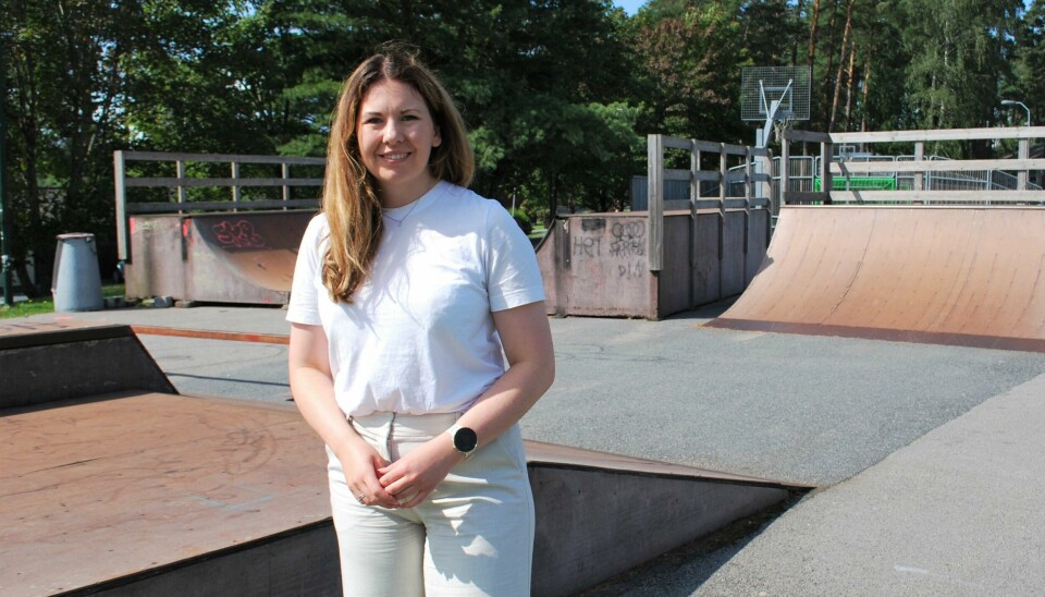 Maria Moe fra Råde, KrF-leder og statsråd Kjell Ingolf Ropstads politiske rådgiver, er toppkandidat for KrF i Østfold til årets stortingsvalg. Maria Moe, 1. kandidat for KrF i Østfold ved stortingsvalget 2021.