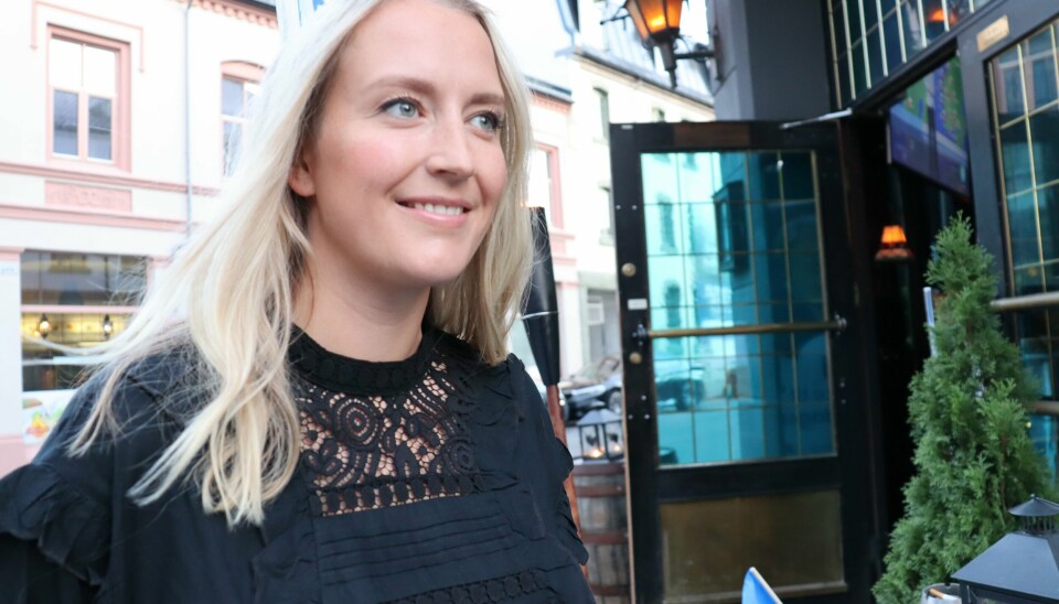 Sandra Bruflot (H) ser nå mot Stortinget. Sandra Bruflot (H) ser nå mot Stortinget.