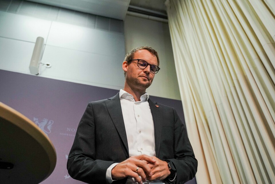 Kjell Ingolf Ropstad møtte pressen fredag formiddag for å snakke om boligsaken. Foto: Ali Zare / NTB Kjell Ingolf Ropstad møtte pressen fredag formiddag for å snakke om boligsaken. Foto: Ali Zare / NTB