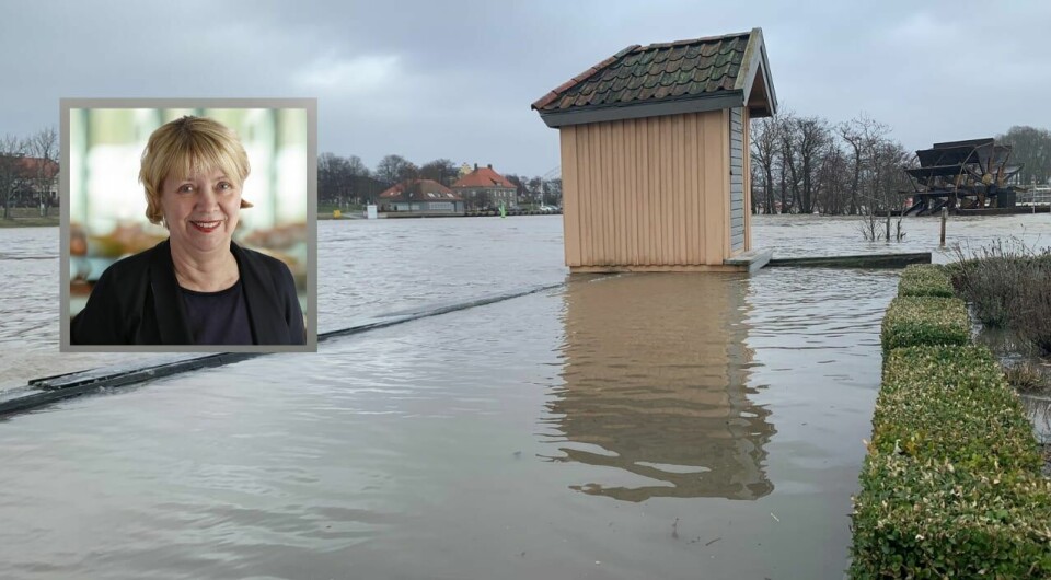 «Når styrtregn fører til forurenset drikkevann, feier vekk gård og grunn, arbeidsplasser og matproduksjon, da går det ut over folkehelsen.» skriver Gretha Thuen, Fredrikstad Høyre. «Når styrtregn fører til forurenset drikkevann, feier vekk gård og grunn, arbeidsplasser og matproduksjon, da går det ut over folkehelsen.» skriver Gretha Thuen, Fredrikstad Høyre.