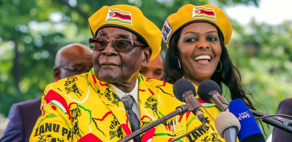 Det er usikkert hva som nå vil skje med Robert Mugabe, som har hatt makten siden 1980 i Zimbabwe – først som statsminister, siden som president. Kona Grace var aktuell som etterfølger til Mugabe fram til den siste utviklingen.