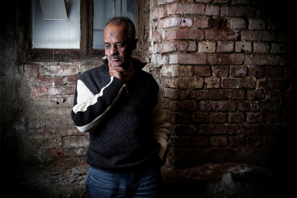 FLYKTNING: Yemane ble et symbol på alle papirløse asylsøkere i moderne rettsstater. Hans skjebne vist hvor grusomme selv de myke demokratiske stater kan være.FOTO: TINE POPPE