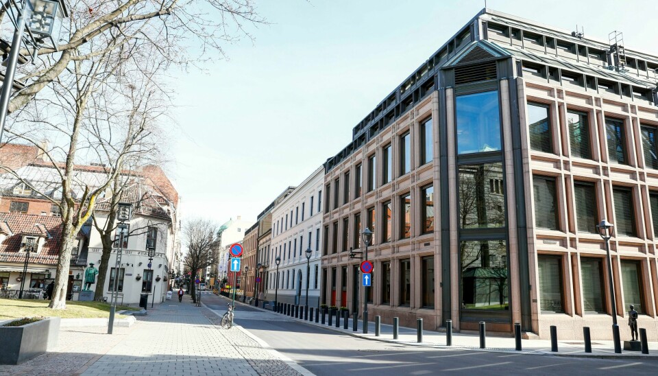 Norges Bank publiserte tirsdag deler av en rapport ved en feil. Tallene legges egentlig ikke fram før 7. desember. Norges Bank publiserte tirsdag deler av en rapport ved en feil. Tallene legges egentlig ikke fram før 7. desember. Foto: Terje Pedersen / NTB