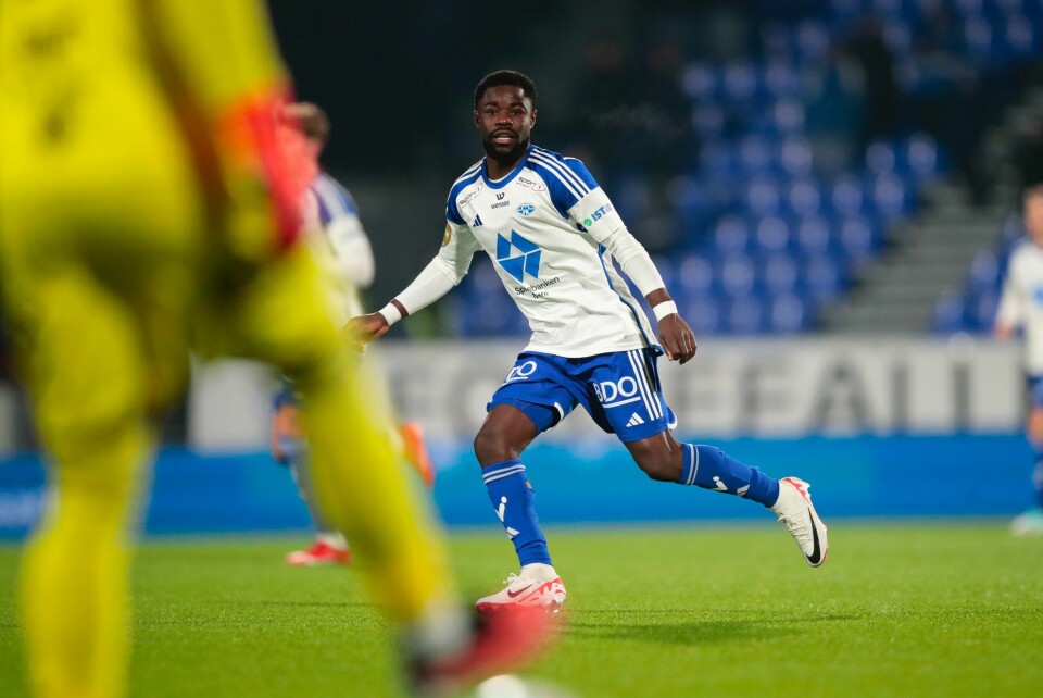 Eric Kitolano går til LSK. Eric Kitolano går til LSK. Foto: Christoffer Andersen / NTB