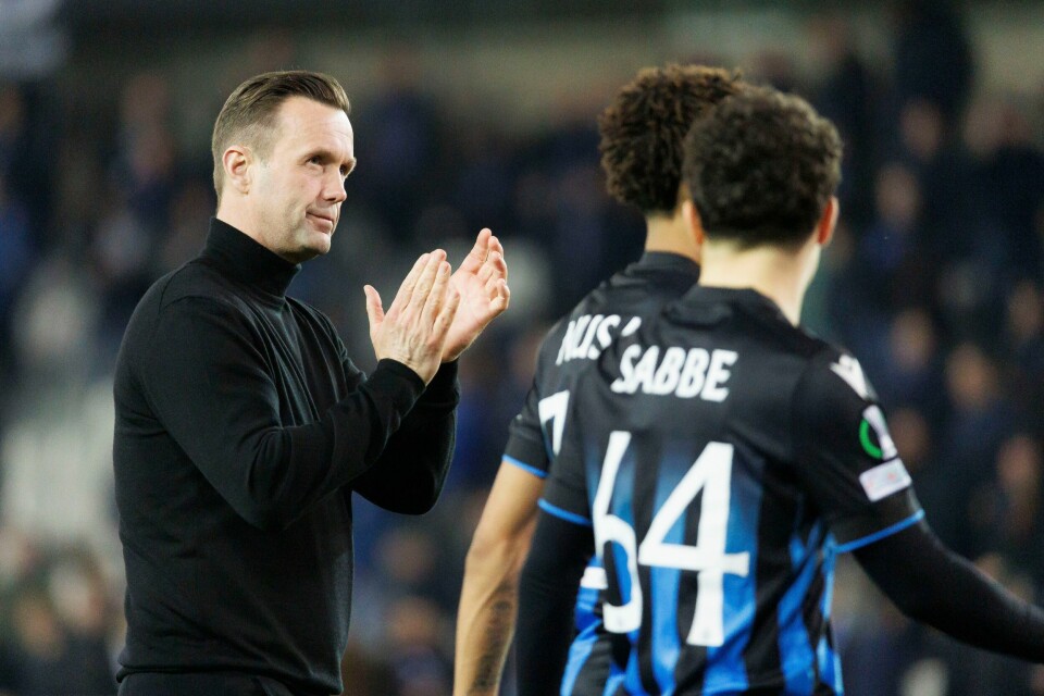 Ronny Deila og Brugge skal ut i kvartfinale i conferenceligaen Ronny Deila og Brugge skal ut i kvartfinale i conferenceligaen. Foto: Kurt Desplenter / Belga / NTB
