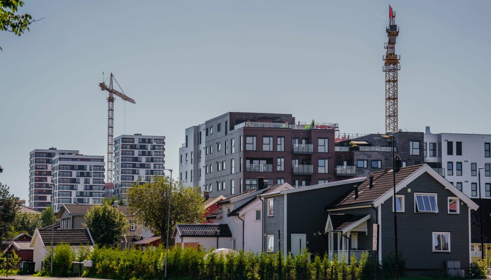 Prisforskjellen mellom nye og brukte boliger er stor. Men nye preferanser blant kjøperne kan snu dette, tror meglertopp Ved forrige månedsoppdatering spådde Eiendom Norge en mer moderat prisutvikling framover. Foto: Stian Lysberg Solum / NTB
