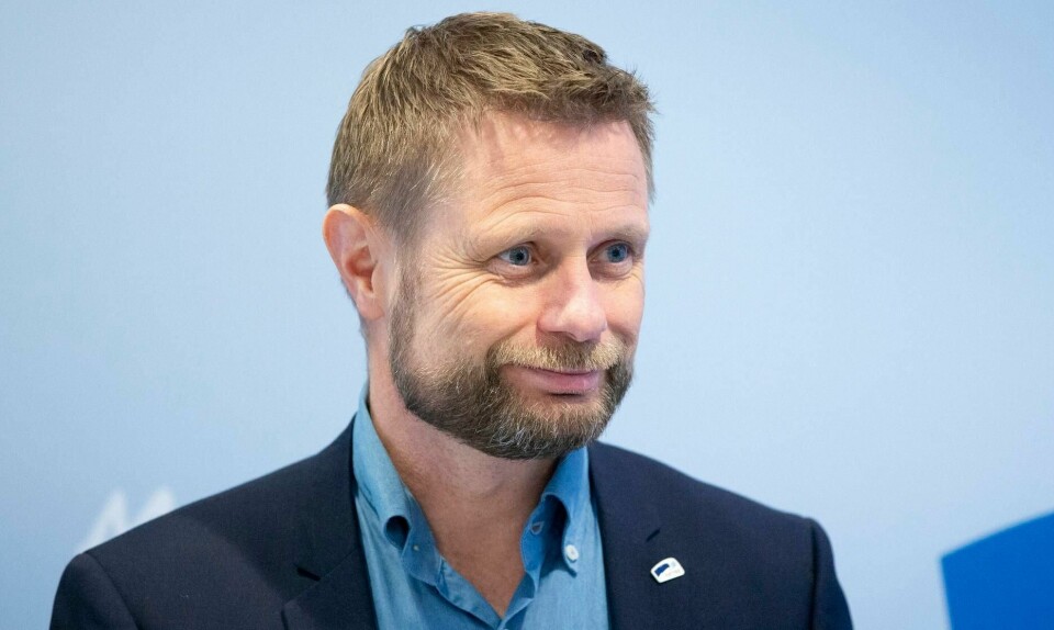 Helseminister Bent Høie.