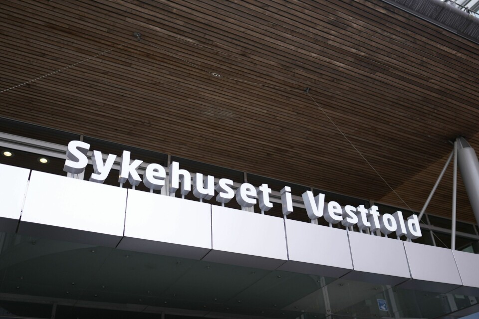 Sykehuset i Vestfold i Tønsberg. Sykehuset i Vestfold i Tønsberg.