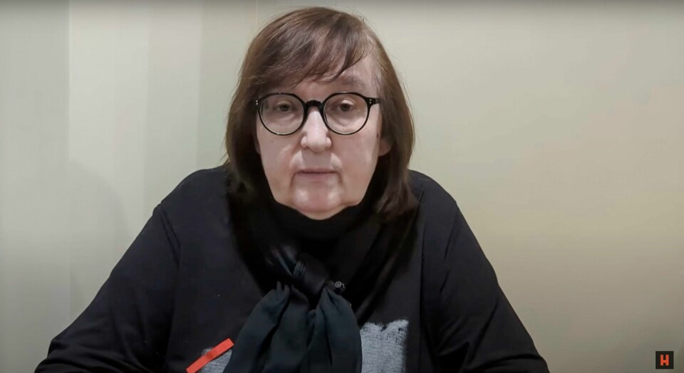 Ljudmila Navalnyj har avvist et ultimatum om hemmelig begravelse for sønnen Aleksej Navalnyj, som døde i russisk fangenskap for en uke siden. Bildet er tatt av Navalnyjs medhjelpere. Ljudmila Navalnyj har avvist et ultimatum om hemmelig begravelse for sønnen Aleksej Navalnyj, som døde i russisk fangenskap for en uke siden. Foto: Navalnyjs medhjelpere / AP / NTB