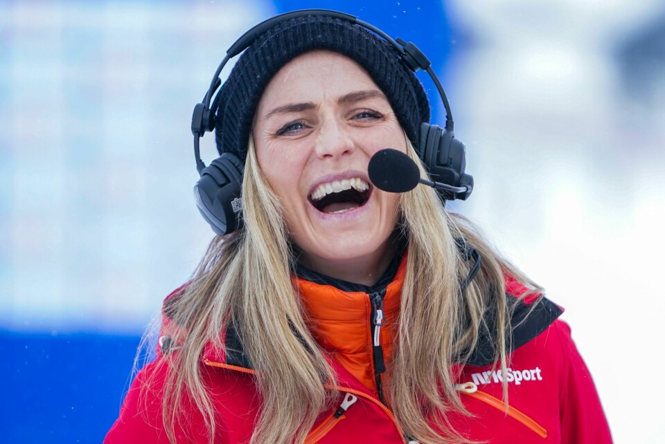 Therese Johaug er i aksjon for NRK på Beitostølen denne helgen. Hun trener mellom tv-sendingene. Therese Johaug er i aksjon for NRK på Beitostølen denne helgen. Hun trener mellom tv-sendingene.