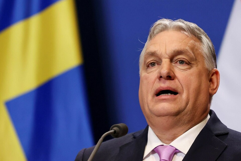 Viktor Orban, statsminister i Ungarn. Viktor Orban, statsminister i Ungarn.