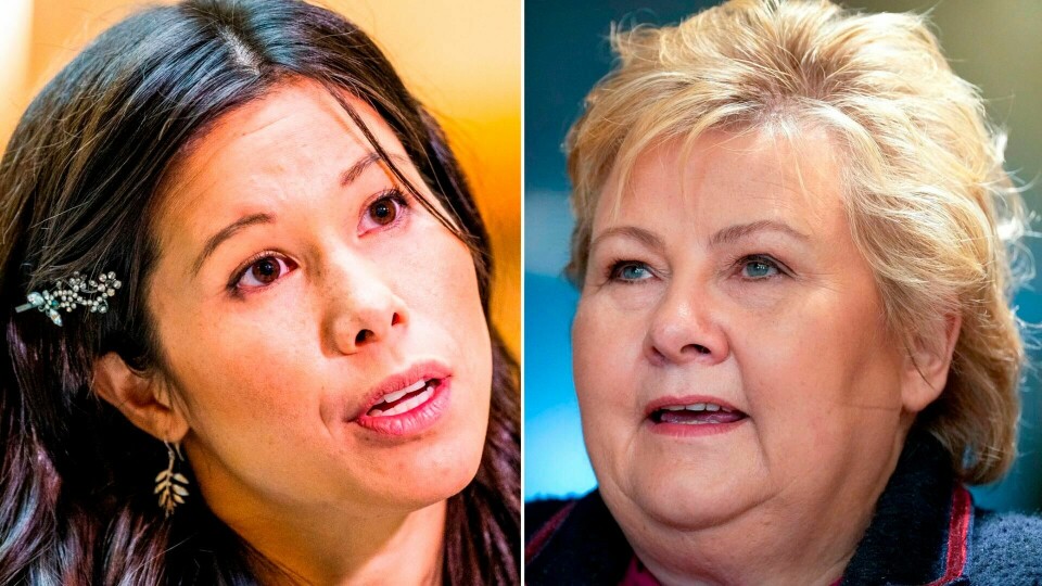 Lan Marie Berg og MDG mener Erna Solberg-saken svekker demokratiet Lan.