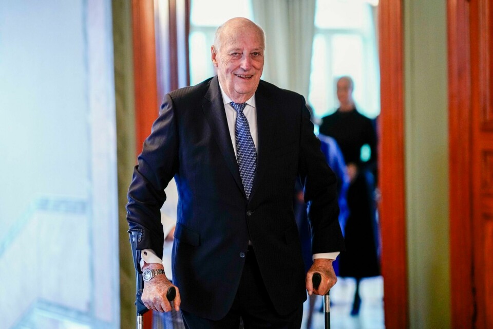 Kong Harald, her fra tidligere i februar. Kong Harald, her fra tidligere i februar.