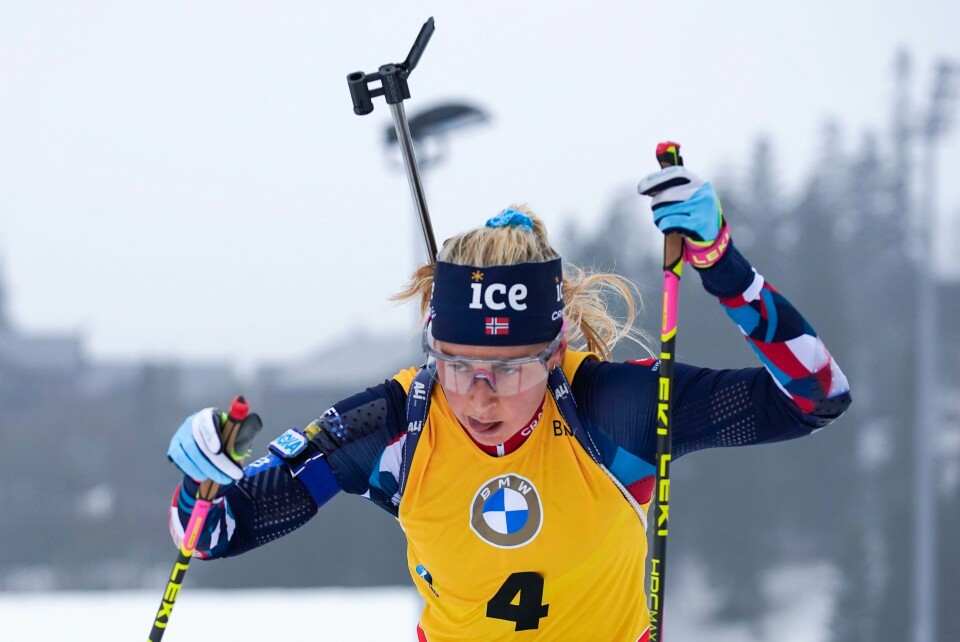 Ingrid Landmark Tandrevold kan vinne i Holmenkollen. Ingrid Landmark Tandrevold kan vinne i Holmenkollen. Foto: Terje Bendiksby / NTB