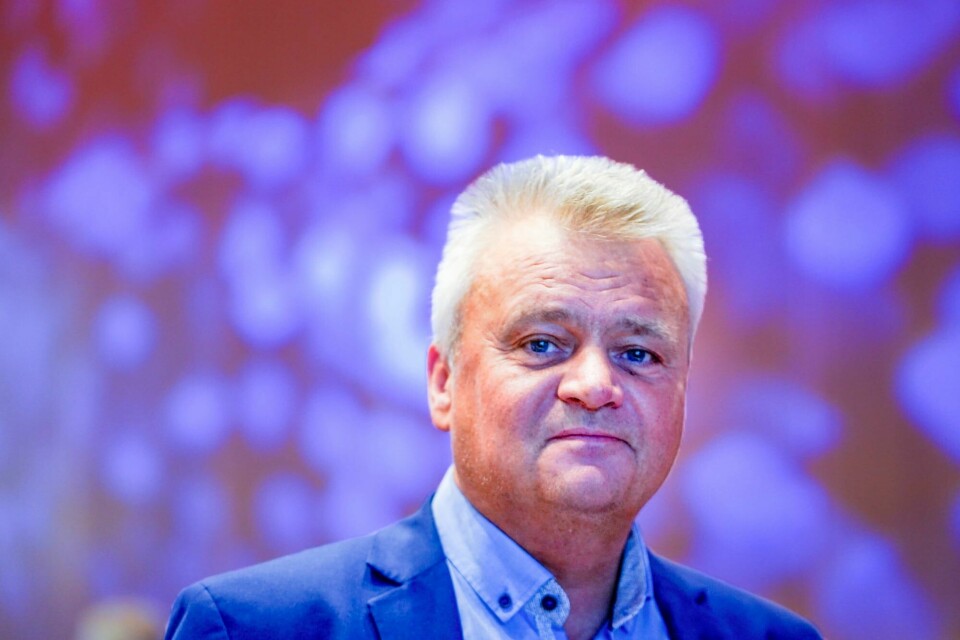 Fellesforbundets leder Jørn Eggum. Fellesforbundets leder Jørn Eggum.