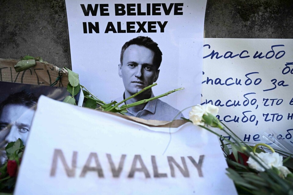 Aleksej Navalnyj ble meldt død 16. februar i år. Aleksej Navalnyj ble meldt død 16. februar i år.
