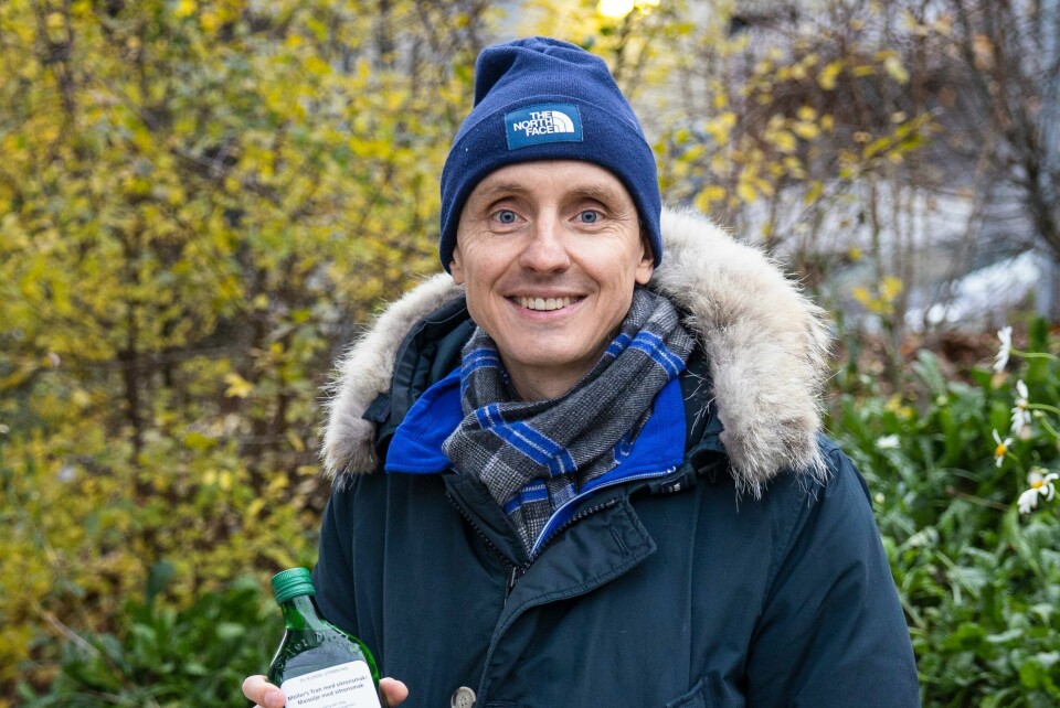 Forsker Arne Søraas. Søraas med tran