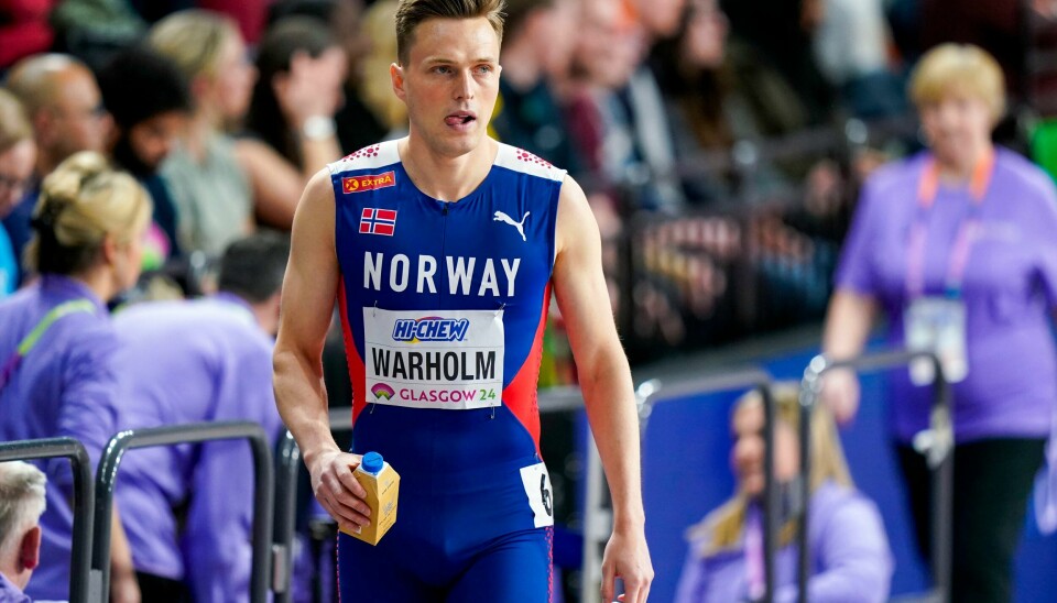 Karsten Warholm kontrollerte til finale under 400 meter flatt i friidretts-VM innendørs i Glasgow. Karsten Warholm kontrollerte til finale under 400 meter flatt i friidretts-VM innendørs i Glasgow.