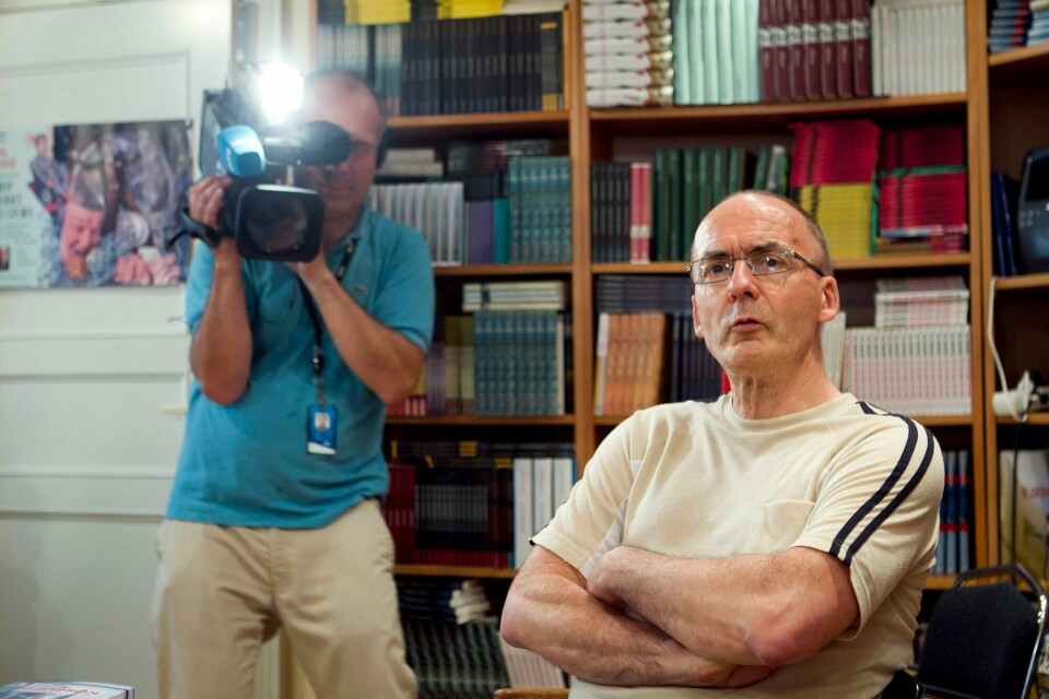 Erling Folkvord, her fra 2011 da han lanserte boka «Vår korrupte hovedstad». Erling Folkvord, her fra 2011 da han lanserte boka «Vår korrupte hovedstad».