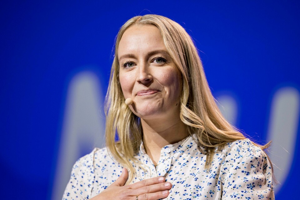Høyres ruspolitiske talsperson Sandra Bruflot mener regjeringen er på vei i feil retning i ruspolitikken. Høyres Sandra Bruflot mener at deres rusreform ville ordnet opp i en del av det som skjer nå, på Senterpartiets vakt. Foto: Alf Simensen / NTB