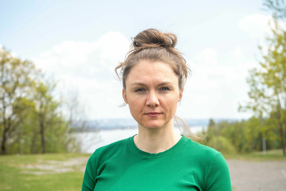 Sigrid Heiberg ble lørdag gjenvalgt som leder av Oslo MDG. Sigrid Heiberg ble lørdag gjenvalgt som leder av Oslo MDG. Foto: Annika Byrde / NTB
