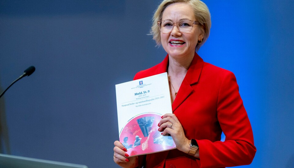 Helse- og omsorgsminister Ingvild Kjerkol (Ap) har staket ut kursen for Helse-Norge. Helse- og omsorgsminister Ingvild Kjerkol (Ap) la fram den store samhandlingsplanen sin fredag. Foto: Håkon Mosvold Larsen / NTB / NPK
