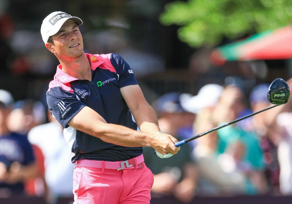 Viktor Hovland fikk en dårlig avslutning av Arnold Palmer Invitational Viktor Hovland gikk den siste runden i Arnold Palmer Invitational tre slag over par etter en rotete dag med fire birdier og sju bogeyer.
