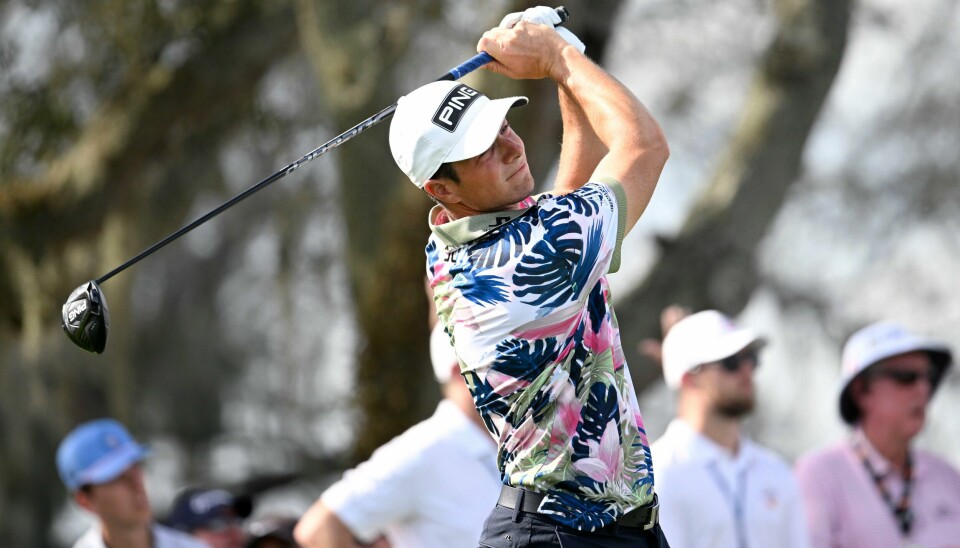 Viktor Hovland slet på lørdagens runde i Arnold Palmer Invitational. Viktor Hovland slet på lørdagens runde i Arnold Palmer Invitational. Foto: Phelan M. Ebenhack, AP / NTB