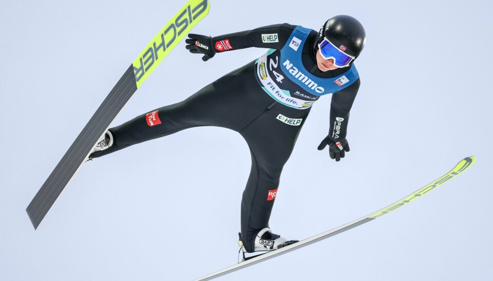 Silje Opseth hoppet godt i Holmenkollen. Silje Opseth hoppet godt i Holmenkollen. Foto: Geir Olsen / NTB