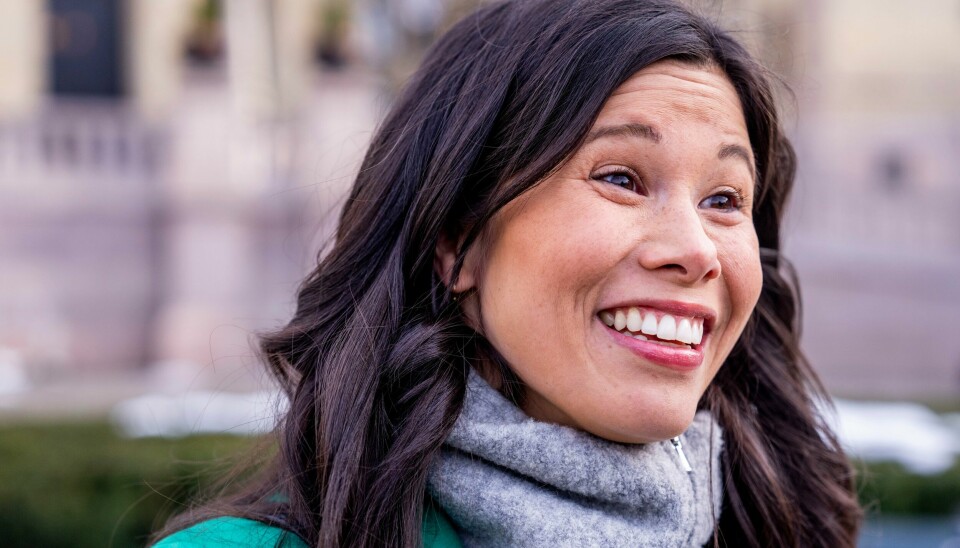 Nestleder i MDG Lan Marie Nguyen Berg mener firedagersuker vil lette på mye av stresset spesielt småbarnsfamilier kjenner på. Nestleder i MDG Lan Marie Nguyen Berg mener firedagersuker vil lette på mye av stresset spesielt småbarnsfamilier kjenner på. Foto: Javad Parsa / NTB