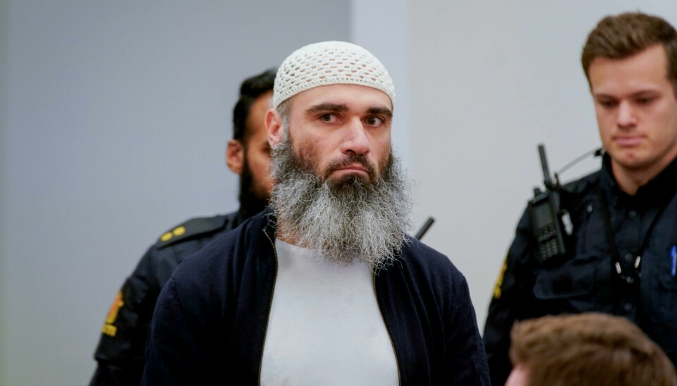 Zaniar Matapour nektet straffskyld for grov terrorhandling da rettssaken mot ham startet i Oslo tingrett tirsdag. Zaniar Matapour nektet straffskyld for grov terrorhandling da rettssaken mot ham startet i Oslo tingrett tirsdag. Foto: Lise Åserud / NTB