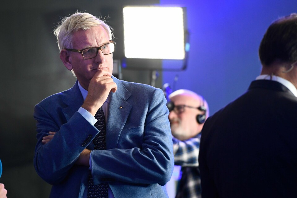 Sveriges tidligere statsminister Carl Bildt er nå medformann i tankesmia European Council on Foreign Relations (ECFR), og følger europeisk politikk og krigen i Ukraina svært tett. Han brukes ofte som ekspert i både svenske og utenlandske medier. Carl Bildt på Moderaternas valvaka på Scandic Continental på Vasagatan i Stockholm.