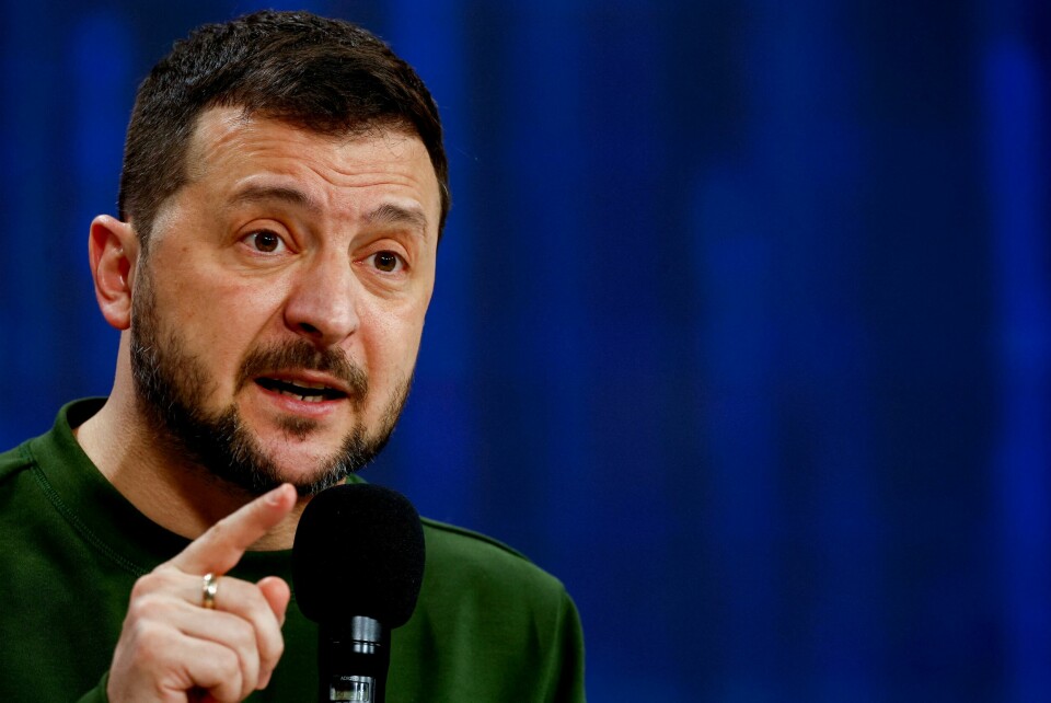 Ukraina og president Volodymyr Zelenskyj har kjempet med nebb og klør mot fullskala-invasjonen fra Russland siden den startet i februar 2022. FILE PHOTO: Ukraine's President Volodymyr Zelenskiy speaks during 'Ukraine. Year 2024' conference, amid Russia's attack on Ukraine, in Kyiv, Ukraine, February 25, 2024. REUTERS/Valentyn Ogirenko/File Photo