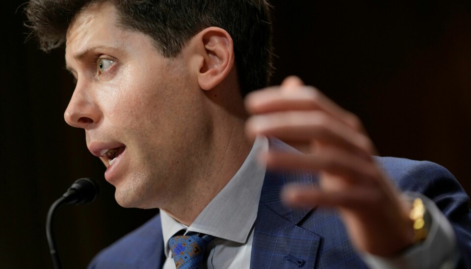 Sam Altman. Sam Altman, sjefen for OpenAI, selskapet som har utviklet skriveroboten ChatGPT, møtte tirsdag til høring i Kongressen der han advarte om hvilke farer bruk av kunstig intelligens (KI) kan utgjøre. Foto: AP / NTB