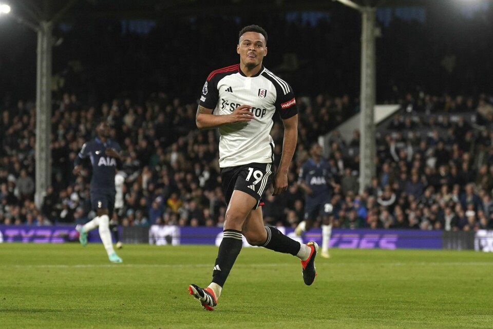 Fulhams Rodrigo Muniz var i storform mot Tottenham lørdag. Fulhams Rodrigo Muniz var i storform mot Tottenham lørdag. Foto: Adam Davy / PA via AP / NTB
