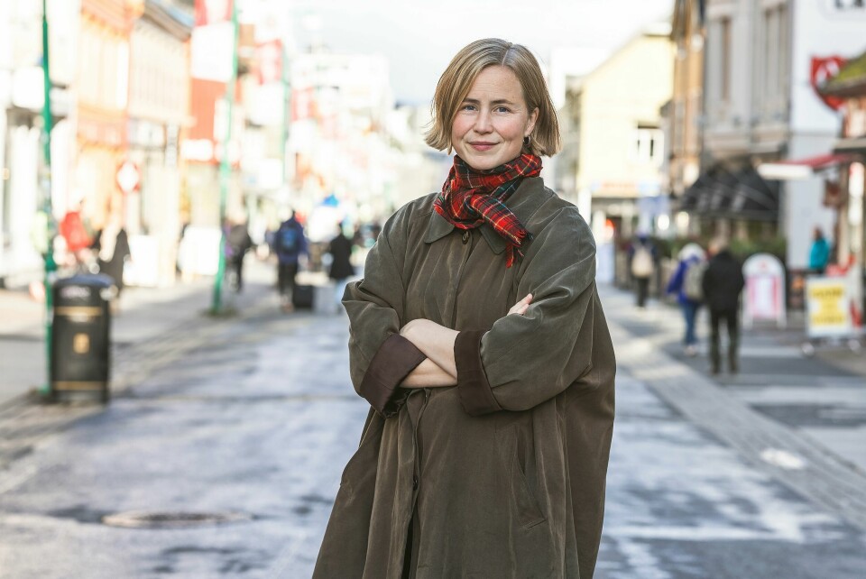 Anja Bakken Riise, leder i Framtiden i våre hender. Anja Bakken Riise, leder i Framtiden i våre hender.