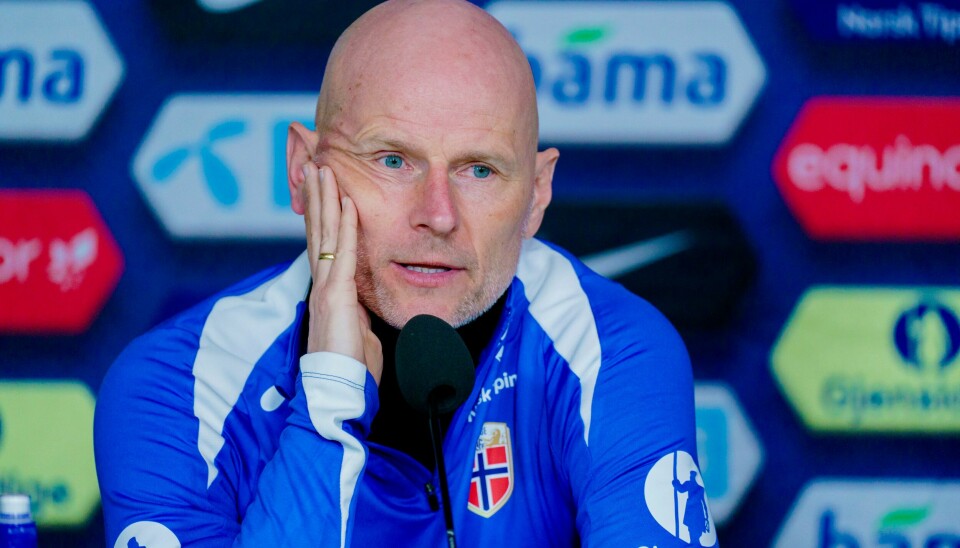 Landslagssjef Ståle Solbakken var ikke fornøyd med eget lag fredag. Landslagssjef Ståle Solbakken var ikke fornøyd med eget lag fredag. Foto: Stian Lysberg Solum / NTB