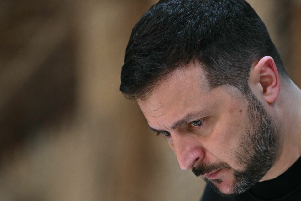 Ukrainas president Volodymyr Zelenskyj, her fra en pressekonferanse i Tyrkia i mars i år. Ukrainas president Volodymyr Zelenskyj, her fra en pressekonferanse i Tyrkia i mars i år.