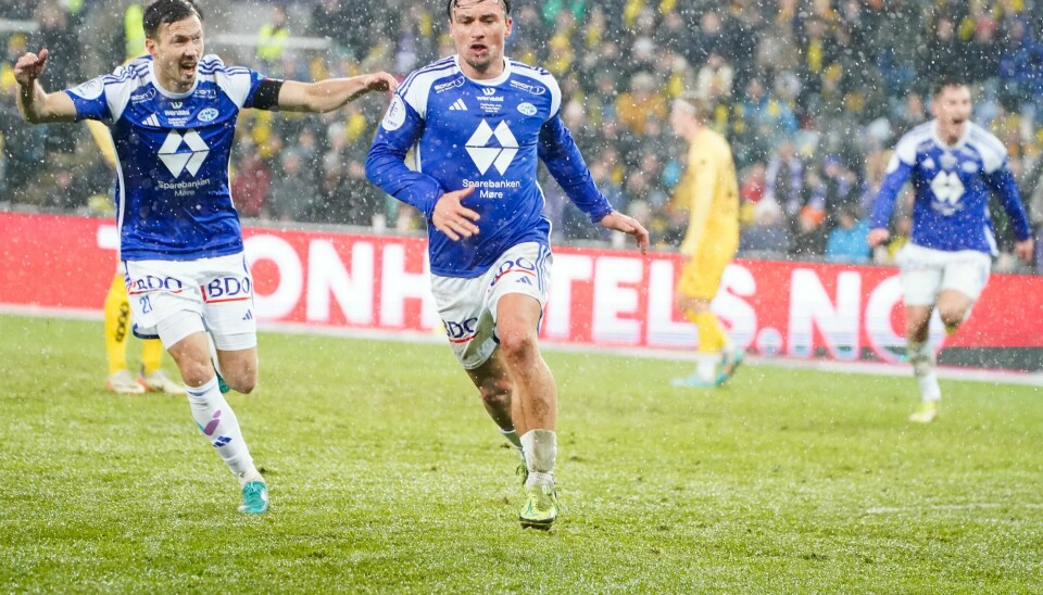 Fredrik Gulbrandsen er i målform og scoret igjen mot Bodø/Glimt. Bildet er fra cupfinalen mellom lagene i desember. Fredrik Gulbrandsen er i målform og scoret igjen mot Bodø/Glimt. Bildet er fra cupfinalen i desember. Foto: Terje Pedersen / NTB