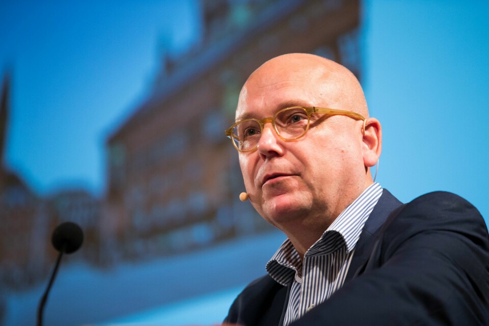 Magnus Ranstorp. Forskningsdirektør Magnus Ranstorp ved den svenske Forsvarshögskolan sier det trolig bare er Hamas som står bak angrepet i Israel. Foto: Berit Roald / NTB