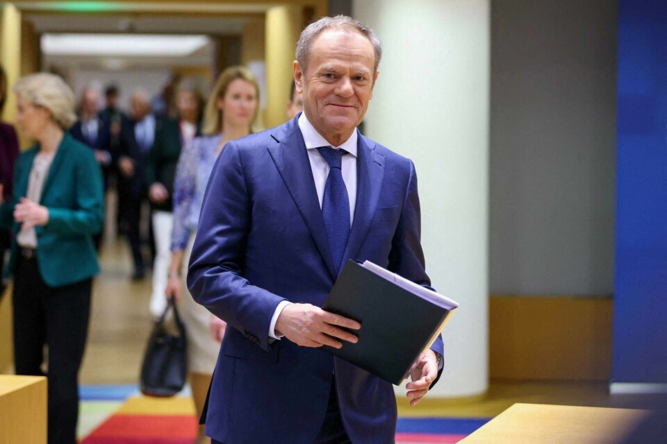 Polens statsminister Donald Tusk. Her fra Brussel tidligere denne uka. Polens statsminister Donald Tusk. Her fra Brussel tidligere denne uka.
