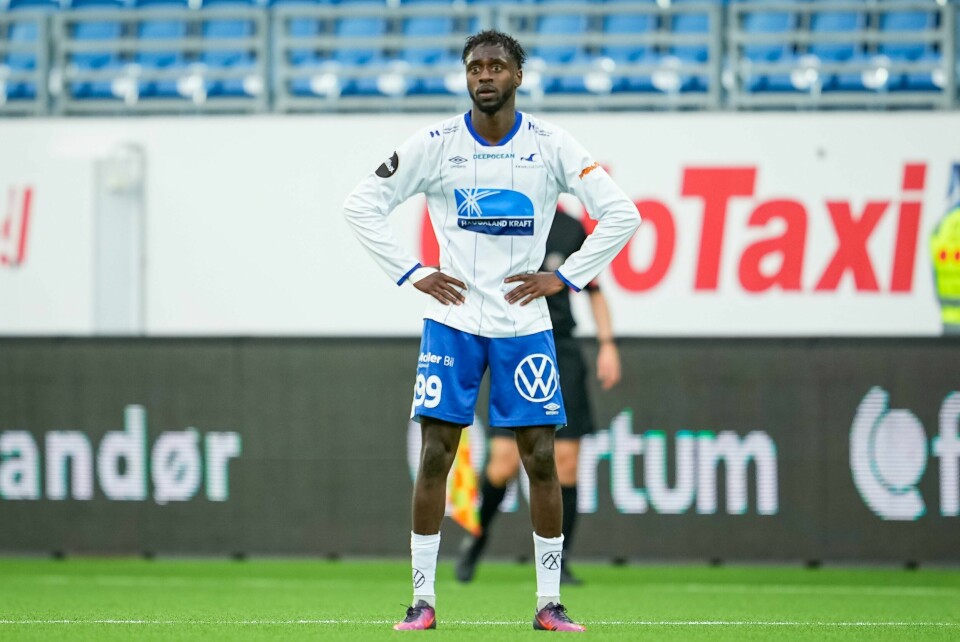 Bilal Njie slutter seg til Odd Bilal Njie slutter seg til Odd.Foto: Beate Oma Dahle / NTB