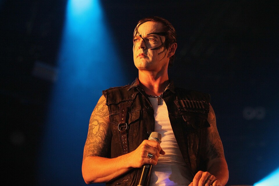 Satyricons Sigurd Wongraven på Tons of Rock i 2019. Neste år er de tilbake på festivalen. Satyricon