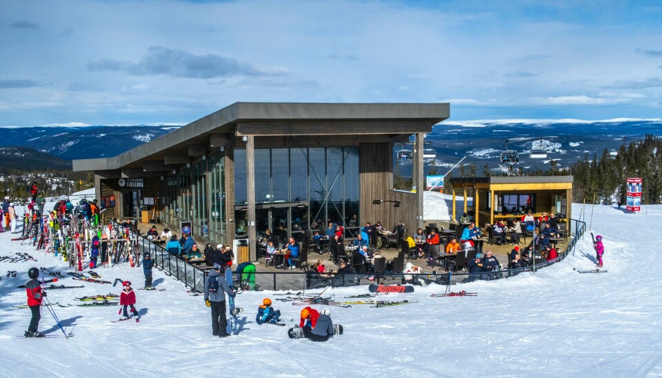 Restaurant Fjellroa i Trysilfjellet alpinsenter. Restaurant Fjellroa i Trysilfjellet alpinsenter.