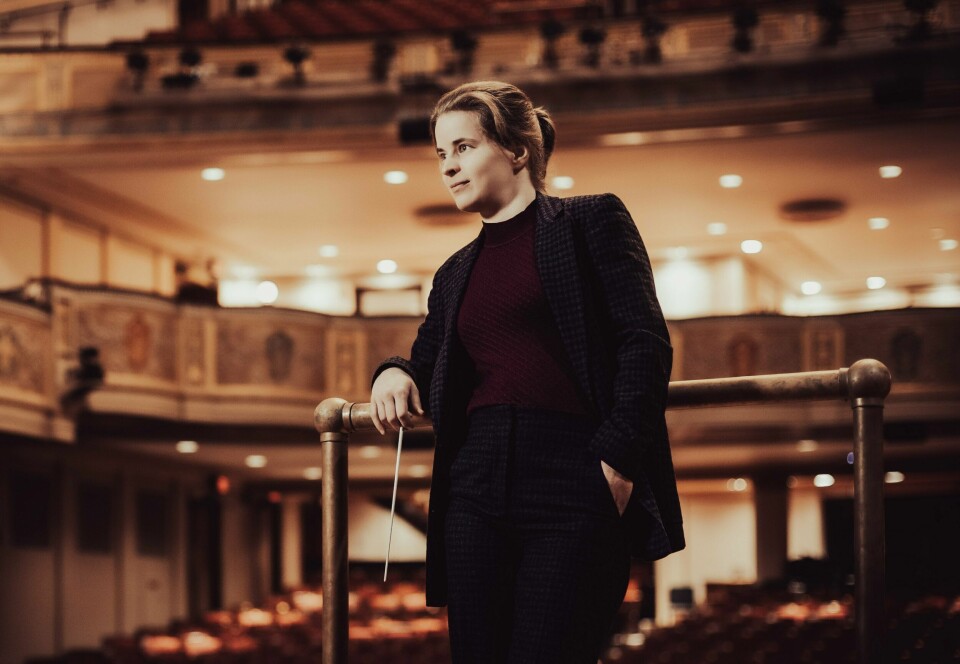 Den unge, norske dirigenten Tabita Berglund blir første gjestedirigent for Detroit Symphonic Orchestra, noe Leif Ove Andsnes kaller «en merkedag for norsk musikkliv». Den unge, norske dirigenten Tabita Berglund blir første gjestedirigent for Detroit Symphonic Orchestra, noe Leif Ove Andsnes kaller «en merkedag for norsk musikkliv». Foto: DSO / Sarah Smarch / Handout / NTB